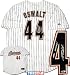 Roy Oswalt Autographed/Hand Signed Houston Astros Majestic Replica Pinstripe Jersey Inscribed 'The W
