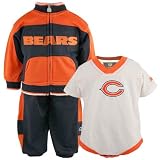 Reebok Chicago Bears Newborn Three-piece Warm Up Suit