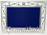 Beautiful Silver Colour   Grandkids   Photo Picture Frame (6 x 4 inch photograph)