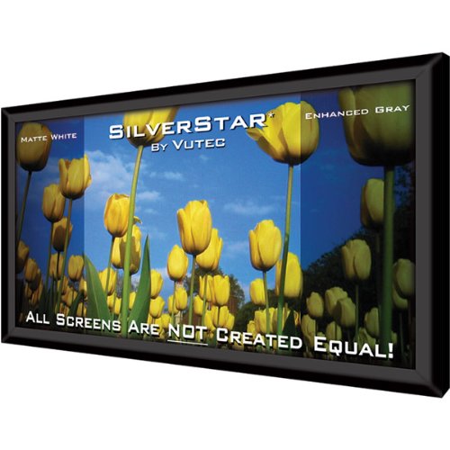 SilverStar 110 Diagonal, 16:9 Fixed Frame Front Projection Screen