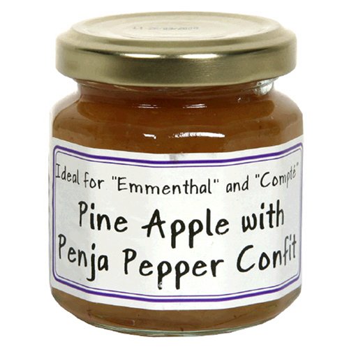 L'Epicurien Pineapple with Penja Pepper Confit, 4.41-Ounce Unit (Pack of 3) by Pineapple Jam