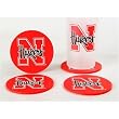 Nebraska Cornhuskers NCAA Coaster Set (4 Pack) by Duck House