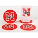 Nebraska Cornhuskers NCAA Coaster Set (4 Pack)