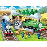 Thomas & Friends: Track Trouble - 24 Piece Floor Puzzle in a Shed Box