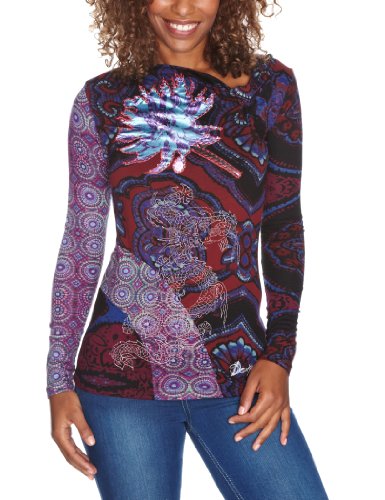 Desigual Damen Shirt/ Langarmshirt 17T2549, Gr. 36 (S), Schwarz (2000) Preisvergleich