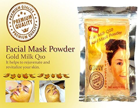 Facial Mask Powder Gold Milk Q10 Secret of Skin Beauty