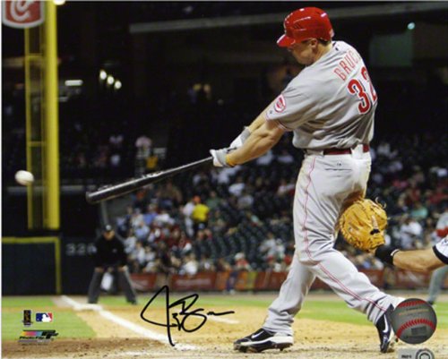 Jay Bruce Autographed Photograph | Details: Cincinnati Reds, 8x10, Horizontal, Batting