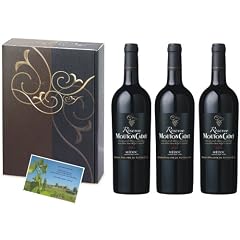 Premium Elegance Weinset zum Kennenlernen, R�serve Mouton Cadet M�doc AOC von Baron P. de Rothschild, sehr hochwertiger franz�sischer Rotweine in 3er Pr�sentbox Elegance in Leinenstruktur