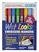 Uchida 1700-8B 8-Piece Wet Look Embossing Powder Pastel Color Set