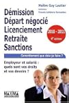 D�mission, d�part n�goci�, licencieme...