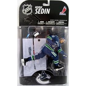 McFarlane NHL Hockey Action Figures: Canadian Exclusive Henrik Sedin Canucks by 