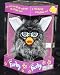 Furby Model 70-800 "Mink" Black + Gray Long Hair Shag Electronic Furbie
