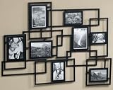Photo Frame Wall Art 28hx37w Antq Black