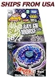 51ft4HGAauL. SL160  Beyblades JAPANESE 2010 Metal Fusion Battle Top Booster #BB91 Ray Gil
