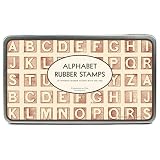 Cavallini Rubber Alphabet Stamps