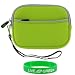 rooCASE Neoprene Sleeve (Neon Green) Case for iomega eGo Encrypt Plus 500 GB Portable Hard Drive 345