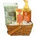 Spa Pampering Manicure Gift Basket with Organic Honey Products