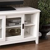 Essex White Media Stand