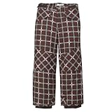 Girls' Cherokee Plaid Snow Pant - Brown/Pink