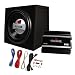 Visonik VB10A 600 Watt 10" Car Subwoofer Box/Amplifier/Amp Kit Package Visonik VB10A 600 Watt 10" Car Subwoofer Box/Amplifier/Amp Kit Package