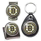 NHL Boston Bruins Three Piece Key Chain, Money Clip & Magnet Clip