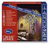 Konstsmide 3610-850 Micro-LED Kette mit 40 orangen LED, au�en