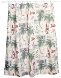 Bacova Guild Seashore Fabric Print Shower Curtain