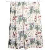 Bacova Guild Seashore Fabric Print Shower Curtain by Bacova Guild