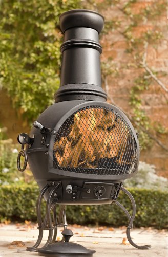 La Hacienda Barbecue/cheminée Murcia en acier Modèle moyen