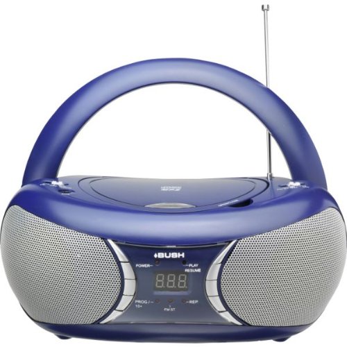 Bush Portable CD/MP3 Radio Player Boombox Purple CBB193MP3 Light Handling eBay