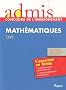 Concours de professeur des �coles - Epreuve de math�matiques - Admis - Essentiel en fiches - Nouveau concours 2010/2011