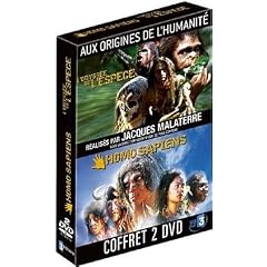 Aux origines de l'humanit� : L'odyss�e de l'esp�ce / Homo Sapiens - Coffret 2 DVD