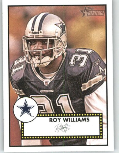 2006 Topps Heritage BLACK Back #11 Roy Williams S - Dallas Cowboys (Variation)(Football Cards)