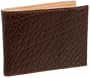 Tusk Amsterdam Traditional Billfold,Chocolate,one size