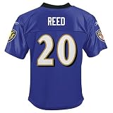Reebok Baltimore Ravens Ed Reed Jersey