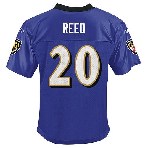 Reebok Baltimore Ravens Ed Reed Jersey