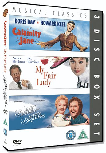 CD-Charts  DVD : Musical Classics 3-Disc Set: Calamity Jane, Seven Brides For Seven Brothers and My Fair Lady [1953]