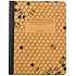 Michael Roger Honeycomb Decomposition Book, Yellow Cover with Black Printing, 7.5 x 9.75 Inches, College Ruled