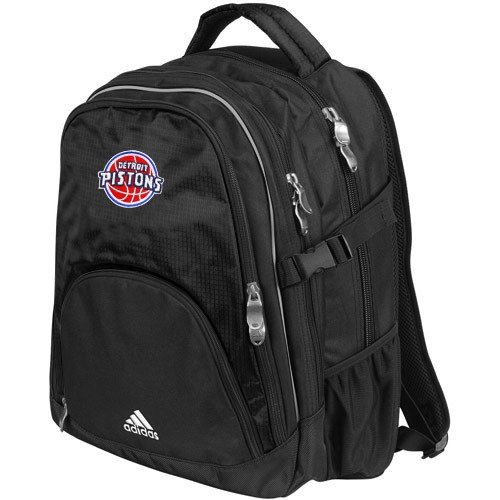 adidas Detroit Pistons Black Campus Backpack