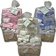 What a Cutie Pie New Baby Gift Basket for Boys or Girls Sale