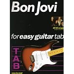 Bon Jovi for Easy Guitar Tab book cover