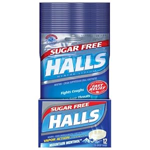 Halls Sugar Free Drops, Citrus Blend, 25-Count Drops (Pack of 12)