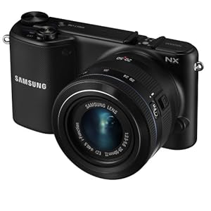 Samsung NX2000 20.3MP CMOS Smart WiFi Compact Interchangeable Lens Digital Camera with 20-50mm Lens and 3.7