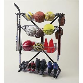 X-Rack Sports Storage Rack - (Black)