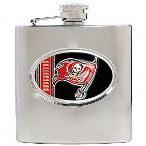 Tampa Bay Buccaneers 6 oz. Stainless Steel Flask