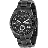Fossil Decker Black Chronograph Dial Watch