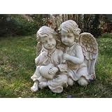 XL Engel Engelspaar Amor Figur Wetterfest Angelvon "G 810310 FL"