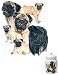pug39 - 10 Porcelain Treat Jar Barbara Keiths Gallery Collection