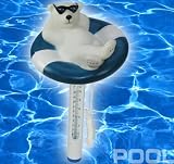 Produkt-Bild: Eisb&auml;r Pool Schwimmbad Teich Thermometer Zubeh&ouml;r Modell ELECSA 3080