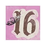 Sweet Birthday Beverage Napkin